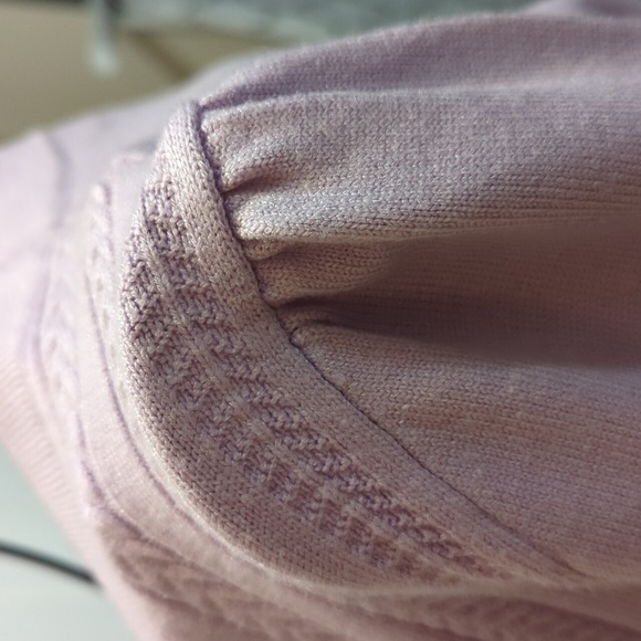 Lavender cropped cardigan - Picture 5 of 7